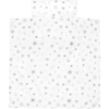 Alvi Bettwäsche 80 X 80 Cm, Sterne Silbergrau Exklusiv -Babyartikel Geschäft alvi bettwaesche 80 x 80 cm sterne silbergrau exklusiv a248873