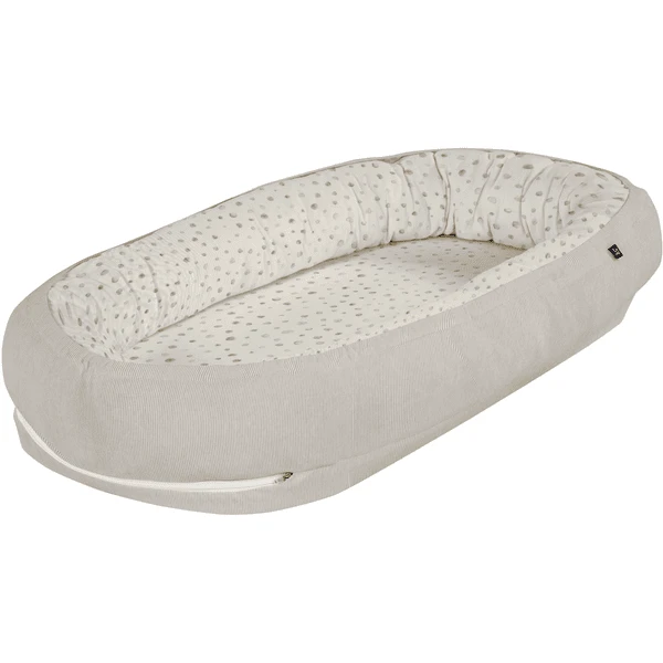 Alvi® Schlummer-Nestchen Jersey Aqua Dot 3 Alvi® Schlummer-Nestchen Jersey Aqua Dot