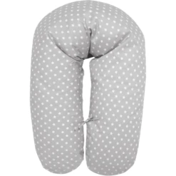 Alvi Stillkissen Mit Bezug Stars Silber