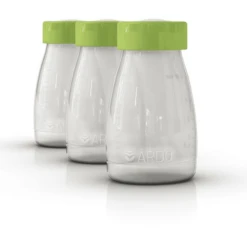 ARDO Muttermilchflaschenset 3 Stück 150 Ml In Weiß/grün