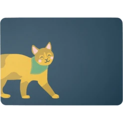 ASA Selection Tischset Kater Kasimir Blau
