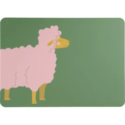 ASA Selection Tischset Schaf Siliva Grün