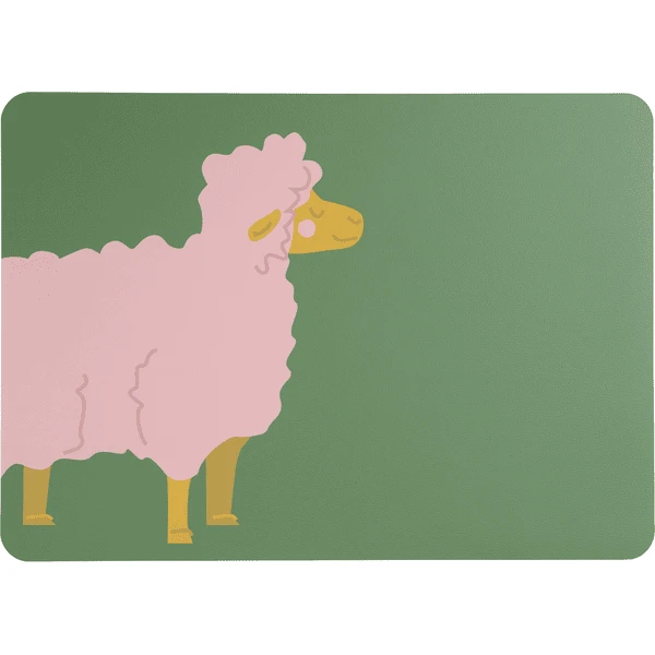 ASA Selection Tischset Schaf Siliva Grün 3 ASA Selection Tischset Schaf Siliva Grün