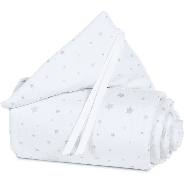 Babybay® Nestchen Piqué Original Sternenmix Sand/azurblau 144x25 Cm 3 Babybay® Nestchen Piqué Original Sternenmix Sand/azurblau 144x25 Cm