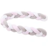 Babybay® Nestchenschlange Geflochten Weiß/beige/rosa -Babyartikel Geschäft babybay nestchenschlange geflochten weiss beige rosa a288041