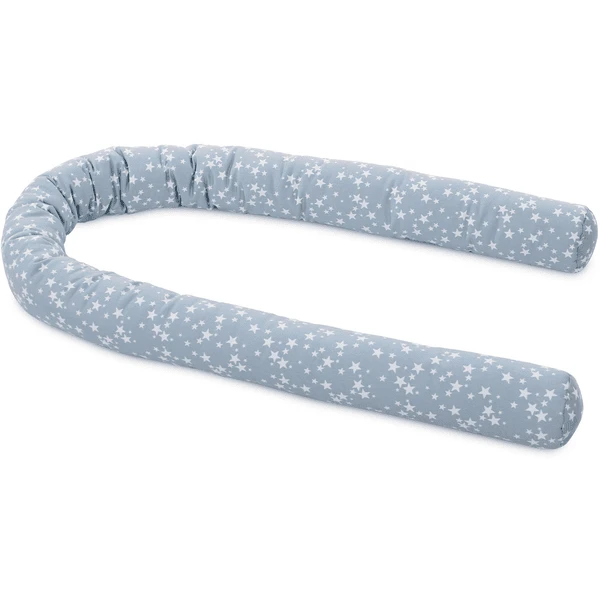 Babybay Nestchenschlange Piqué Azurblau Sterne Weiß 3 Babybay Nestchenschlange Piqué Azurblau Sterne Weiß