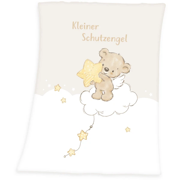 Babybest® Microfaser-Flauschdecke Kleiner Schutzengel 75 X 100 Cm 3 Babybest® Microfaser-Flauschdecke Kleiner Schutzengel 75 X 100 Cm