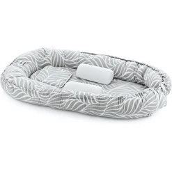 BabyJem Babynest Mit Seiten Und Kopfschutz Grey
