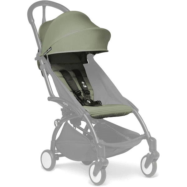 BABYZEN Textilseet YOYO 6+ Olive 3 BABYZEN Textilseet YOYO 6+ Olive
