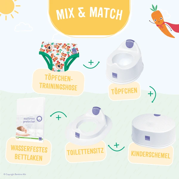 Bambino Mio Töpfchen-Trainingshose, Tigerisch Gut, 3er Packung 7 Bambino Mio Töpfchen-Trainingshose, Tigerisch Gut, 3er Packung – Bild 5