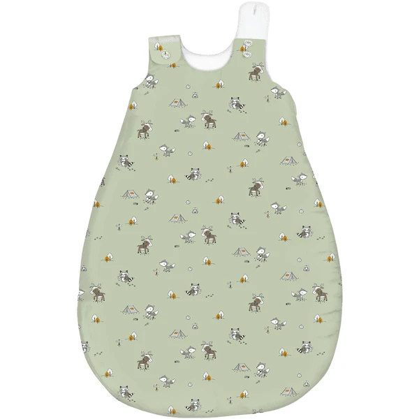 Bebella Vital Ganzjahresschlafsack Im Wald Grün 4 Bebella Vital Ganzjahresschlafsack Im Wald Grün – Bild 2