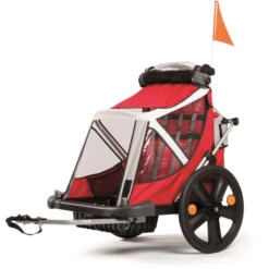 BELLELLI Fahrradanhänger B-Travel Children Trailer Red