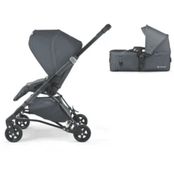 CONCORD Kinderwagen Soul Baby-Set Steel Grey
