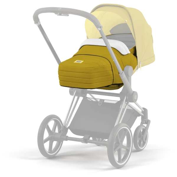 Cybex PLATINUM Kinderwagenaufsatz Lite Cot Mustard Yellow 3 Cybex PLATINUM Kinderwagenaufsatz Lite Cot Mustard Yellow