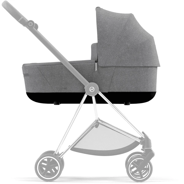 Cybex PLATINUM Kinderwagenaufsatz Lux Carry Cot Für New Mios Manhattan Grey Plus 3 Cybex PLATINUM Kinderwagenaufsatz Lux Carry Cot Für New Mios Manhattan Grey Plus