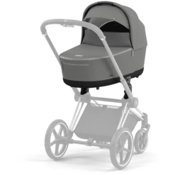 Cybex PLATINUM Kinderwagenaufsatz Priam Lux Carry Cot Pearl Grey
