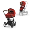 Cybex PLATINUM Kombikinderwagen Priam Chrome Brown Autumn Gold -Babyartikel Geschäft cybex platinum kombikinderwagen priam chrome brown autumn gold a379318