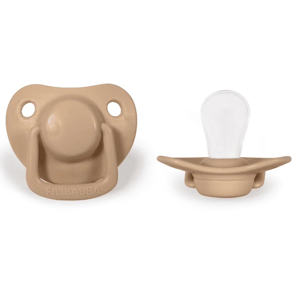 Filibabba Schnuller 0-6 Monate Doeskin, 2 Stück 3 Filibabba Schnuller 0-6 Monate Doeskin, 2 Stück