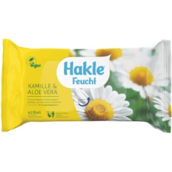 Hakle Feuchttücher Kamille & Aloe Vera, 42 Blatt