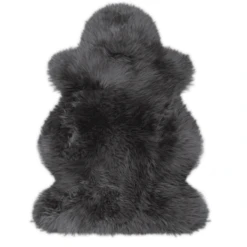 Heitmann Australisches Premium Lammfell Anthrazit