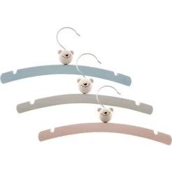 HESS Kleiderbügel 6er Set, Nature