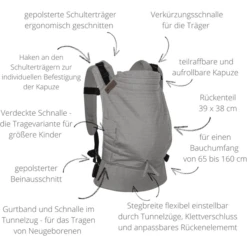 Hoppediz Babytrage Buckle Lanzarote -Babyartikel Geschäft hoppediz babytrage buckle lanzarote a404077 6