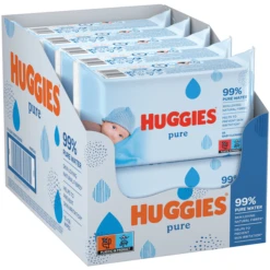 Huggies Pure Sensitive Baby-Feuchttücher 560 Tücher (10 X 56 Stk)