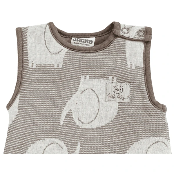 Jacky Schlafsack 120g Wattiert BABY ON TOUR Braun 4 Jacky Schlafsack 120g Wattiert BABY ON TOUR Braun – Bild 2