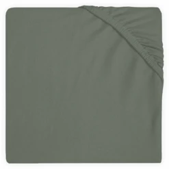 Jollein Jersey Spannbettlaken Laufstallmatratze Ash Green 75 X 95 Cm