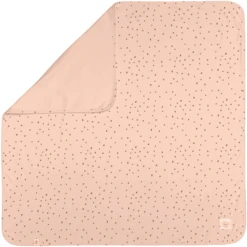 LÄSSIG Babydecke Powder Pink 80 X 80 Cm