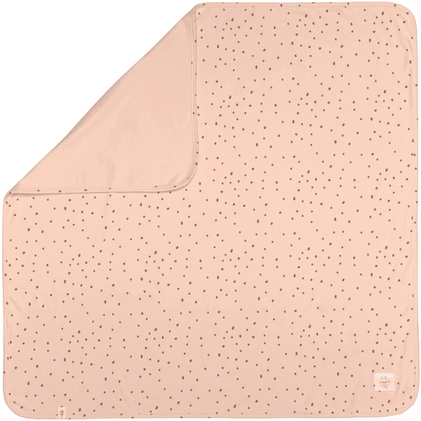 LÄSSIG Babydecke Powder Pink 80 X 80 Cm 3 LÄSSIG Babydecke Powder Pink 80 X 80 Cm