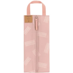 LÄSSIG Kühltasche Casual Insulated Pouch Soft Stripes Rose