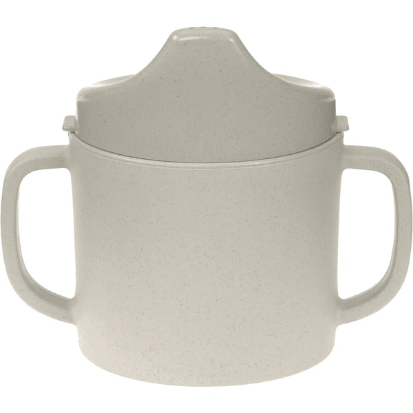 LÄSSIG Trinklernbecher Mit Henkel Uni Warm Grey 3 LÄSSIG Trinklernbecher Mit Henkel Uni Warm Grey