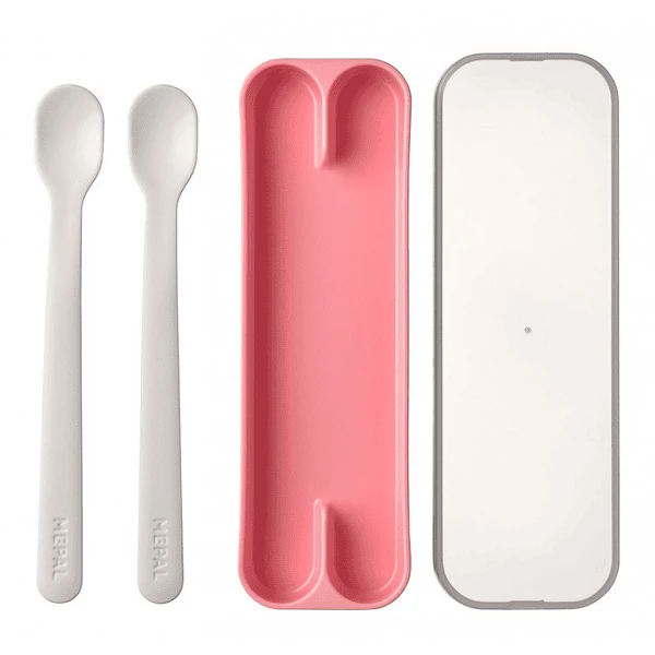 MEPAL Fütterlöffel Mio 2er Set - Deep Pink 3 MEPAL Fütterlöffel Mio 2er Set - Deep Pink