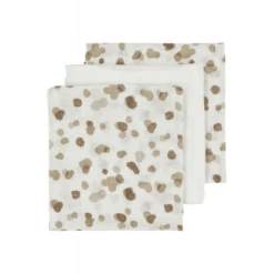 Meyco Musselin Mullwindeln 3er Pack Stains Neutral