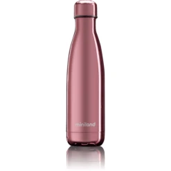 Miniland Thermosflasche Bottle Deluxe Rose Mit Chromeffekt 500 Ml