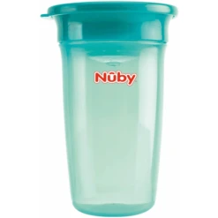 Nuby Nûby 360° Trinklernbecher WONDER CUP Basic Ab Dem 6. Monat 300 Ml In Aqua