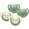 NUK Schnuller For Nature Silikon 0 Bis 6 Monate, Grün Im Viererpack -Babyartikel Geschäft nuk schnuller for nature silikon 0 bis 6 monate gruen im viererpack a374881