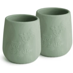 Nuuroo Trinkbecher Abel 145ml 2 Stück, Light Green Mix