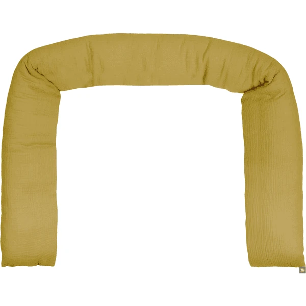 Odenwälder Musselin Nestchenrolle Mustard 3 Odenwälder Musselin Nestchenrolle Mustard