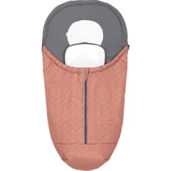 Odenwälder Systemfußsack Klimocool Modern Blizzard Rust