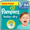 Pampers® Pampers Baby-Dry Windeln, Gr. 5+, 12-17 Kg, Maxi Pack (1 X 84 Windeln) -Babyartikel Geschäft pampers baby dry windeln gr 5 12 17 kg maxi pack 1 x 84 windeln a413092