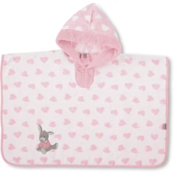 Sterntaler Bade-Poncho Emmi Girl Weiß