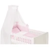 Träumeland Bett-Set 3-tlg 100 X 135cm Krone Rosa -Babyartikel Geschäft traeumeland bett set 3 tlg 100 x 135cm krone rosa a171346
