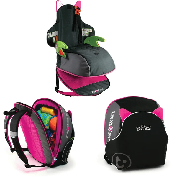 Trunki BoostApak Schwarz Mit Pink 3 Trunki BoostApak Schwarz Mit Pink